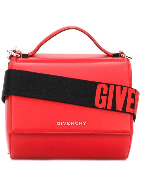 givenchy pandora small red|givenchy pandora box bag.